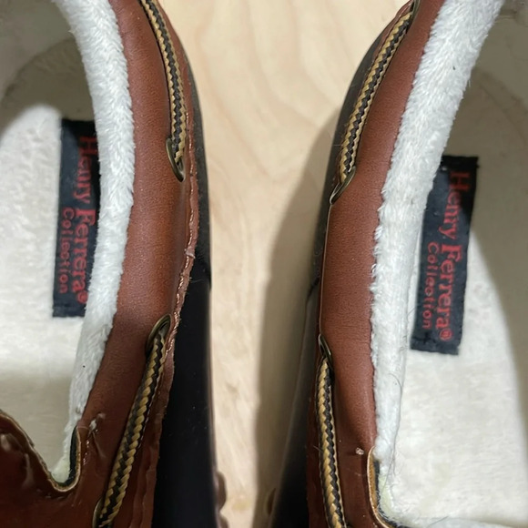 Henry Ferrera Collection Duck Rain Loafers/Moccasins Size 7 Excellent Pre-owned. - Picture 6 of 6